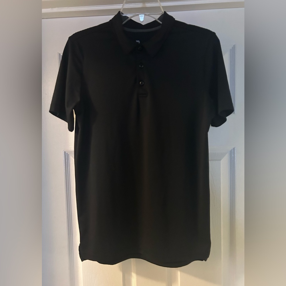 All in Motion Kids Dri-Fit Polo Shirt - Black